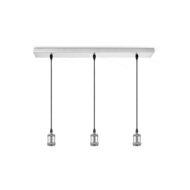 Williston 3Light Kitchen Island Pendant Wayfair.co.uk